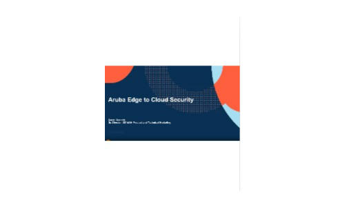 ARUBA SEGURIDAD DE EDGE-CLOUD