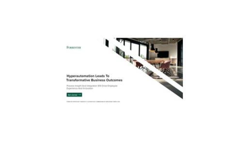 Forrester: la hiperautomación conduce a resultados comerciales transformadores