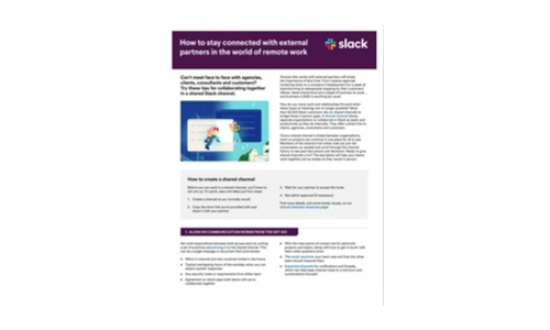 Cómo mantenerse conectado con socios externos en el mundo del trabajo remoto