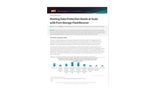 Satisfacer las necesidades de protección de datos a escala con puro resalte de almacenamiento