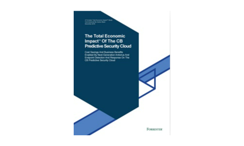 El Total Economic Impact ™ de CB Predictive Security Cloud