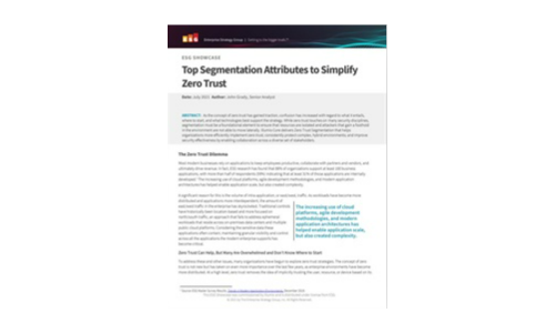 Los principales atributos de segmentación para simplificar Zero Trust